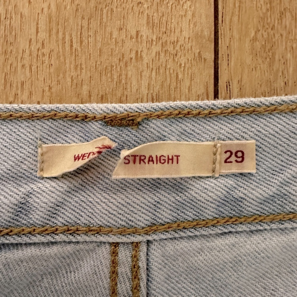 Levis Wedgie Straight Jeans Women’s- 29 - Picture 3 of 5